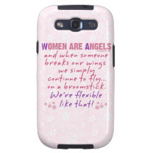 Women are Angels Samsung Galaxy SIII Cover