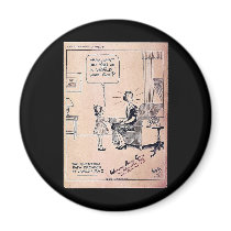 Women Army Corps Magnet