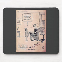 Women Army Corps Mouse Pad