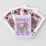 Women Awake Poker Cards