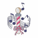 Women Barbershop Quartet Design embroidered shirts