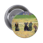 Women Bathing Dieppe, Gauguin, Post Impressionism Buttons