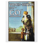 Women Britain Say, Go Full Color Flyer