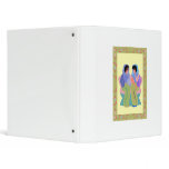 women chatting 3 ring binder