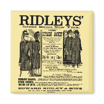Women/Children's Coat Newspaper Advertisement magnets
