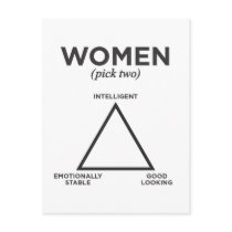 Women Diagram - pick two postcards by strk3 Women Diagram - pick two postcards