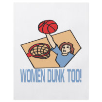 Women Dunk Too Full Color Flyer