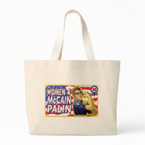 Women for McCain Palin 2008 bags