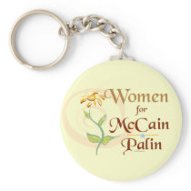 Women for McCain Palin Keychain