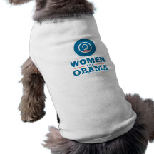 Women for Obama Dog T Shirt