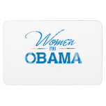 Women for Obama Faded.png Rectangular Magnet
