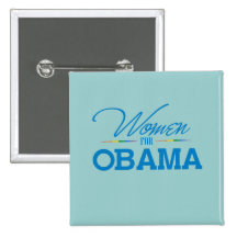 Women for Obama Pinback Button