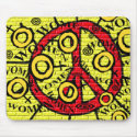 WOMEN FOR PEACE mousepads