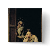Women from Galicia at the Window, 1670 Pin