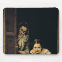 Women from Galicia at the Window, 1670 Mouse Pads