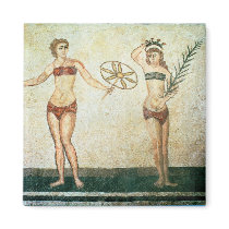 Women in 'bikinis' magnets