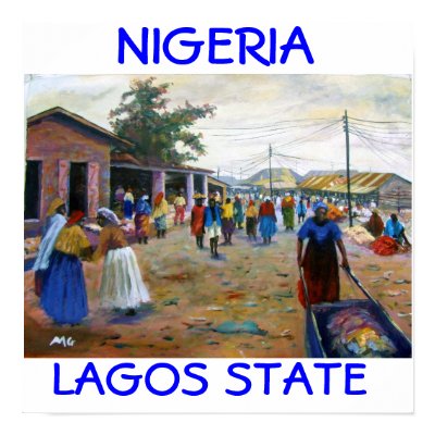 women in the market 1a , LAGOS STATE NIGERIA , ... Posters by adeolagbadamosi