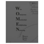 Women Custom Letterhead