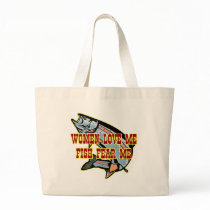 Women Love Me Fish Fear me Bag
