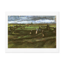 Women Mending Nets, Dunes, Vincent van Gogh Postcards