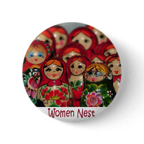 Women Nest, Russian Nesting Dolls buttons