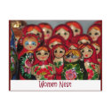 Women Nest, Russian Nesting Dolls postcards by harlowandcompany Women Nest, Russian Nesting Dolls postcards