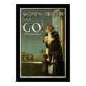 Women of Britain Say GO! (border) posters