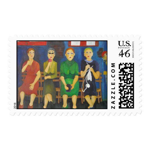 WOMEN OF BUDAPEST postage
