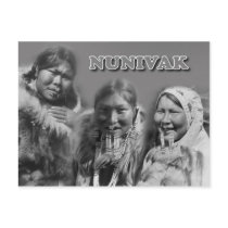 Women of Nunivak Island, Alaska Post Card
