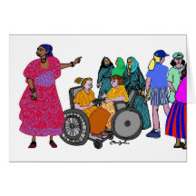 Women of the World - 3 Greeting Cards