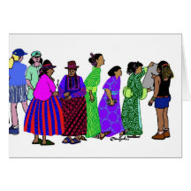Women of the World - 4 Card