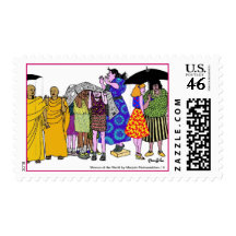 Women of the World/ 8 Stamps