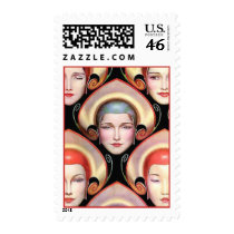 Women of Tomorrow postage