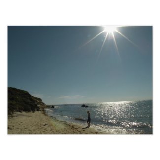 Women on Aquinnah Beach on Cape Cod Art Photo