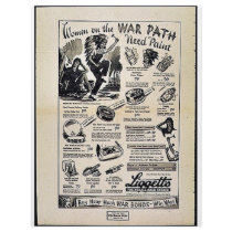 Women On The War Path Need Paint flyers