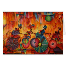Women On Wheels Greeting Card