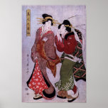 Women Out for A Walk Posters