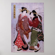 Women Out for A Walk Posters