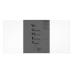 Women Picture Card