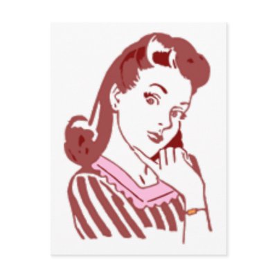 Women Postcard by americanangst