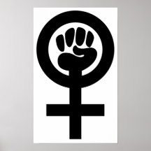 Women Power Symbol Posters