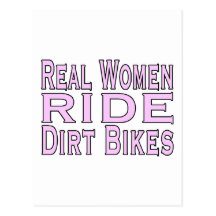 Women Ride Bikes Post Card