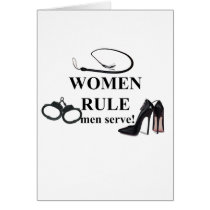 WOMEN RULE CARDS