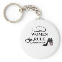 WOMEN RULE KEY CHAIN