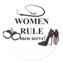 WOMEN RULE STICKERS