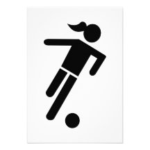 Women soccer invitation