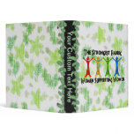 Women Supporting Women Vinyl Binders