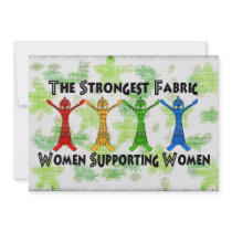 Women Supporting Women Personalized Invite