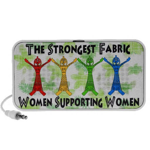 Women Supporting Women iPod Speakers
