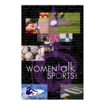 Women Talk Sports Poster posters by WomenTalkSports Women Talk Sports Poster posters